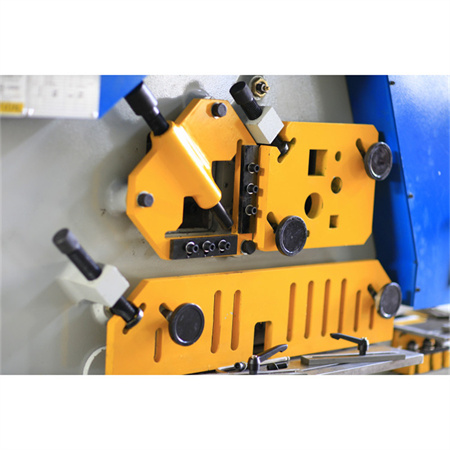 经济通用液压铁工中国制造商价格安全剪切冲孔折弯和开槽机