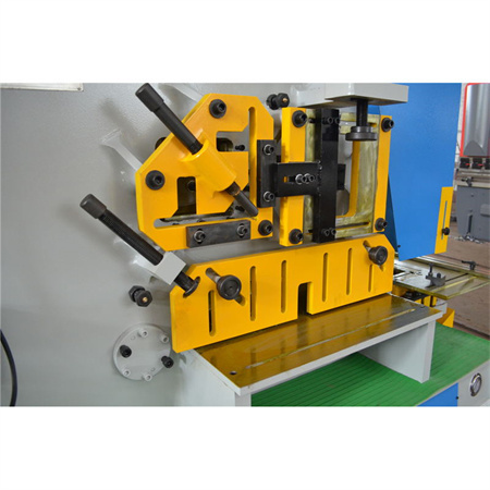 中国工厂出口板材钣金 60 吨液压铁工机用于角度切割